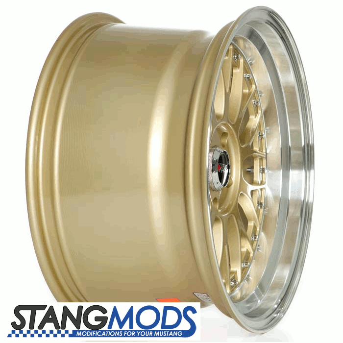 18x10 XXR521 Gold Wheel (94-04) width view