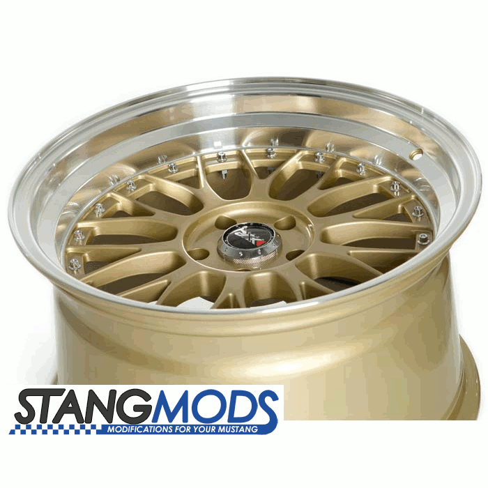 18x10 XXR521 Gold Wheel (94-04) top view
