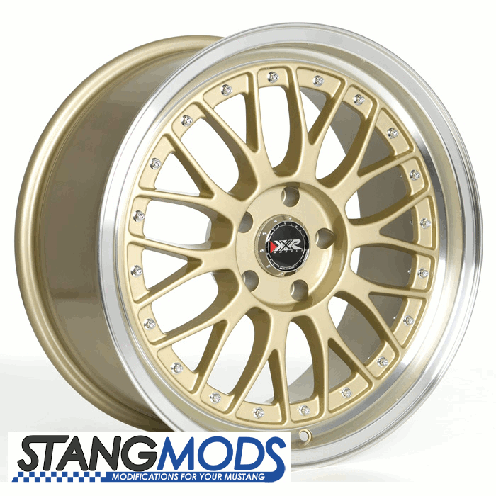 ｏｒ Mustang XXR521 Gold Wheel 18x8.5 – StangMods LLC