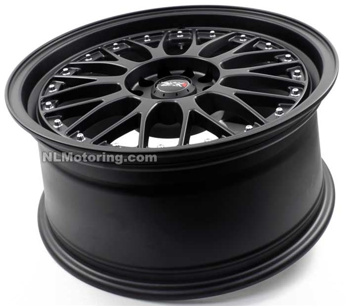 18x8.5 XXR521 Matte Black Wheel (94-04) top view