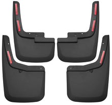 Load image into Gallery viewer, Husky Liners 2015-2017 Ford F-150 w/ OE Fender Flares Front and Rear Mud Guards - Black