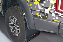 Load image into Gallery viewer, Rally Armor 17-20 Ford F-150 Raptor Black UR Mud Flap w/ Dark Grey Logo