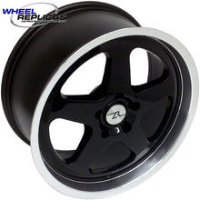 Load image into Gallery viewer, 18x8.5 Mustang Black Saleen SC Replica Wheel (94-04) 57689652