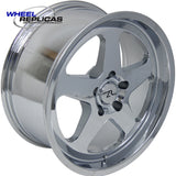 BACK ORDERED!  18x8.5 Chrome Saleen SC Replica Wheel (94-04)