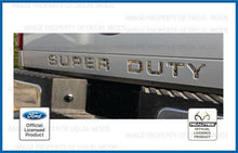 Load image into Gallery viewer, RealTree Super Duty Vinyl Tailgate Decal F250-F450