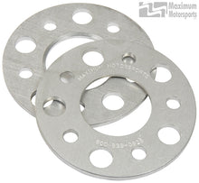 Load image into Gallery viewer, Maximum Motorsports Mustang 1/4&quot; Wheel Spacers (79-93) MMWS-1