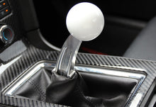 Load image into Gallery viewer, Steeda Mustang Billet Pro Tri-ax Shifter Handle w/White Knob (05-10) 555-7157