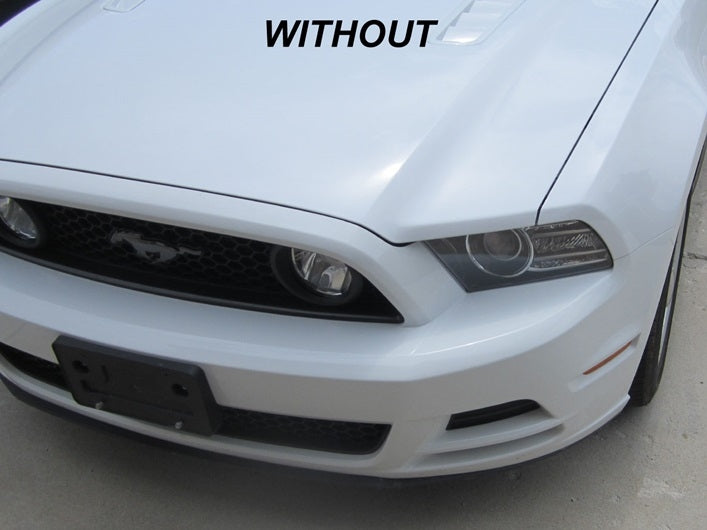 Vinyl Mustang Headlight Accent Decals - Pair (13-14)