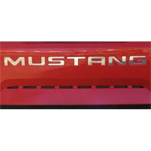 Polished Stainless Steel MUSTANG Bumper Letters (99-04 GT/V6) MU0058SP