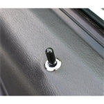 Chrome Mustang Billet Door Lock Bezels (79-04) 1114-01