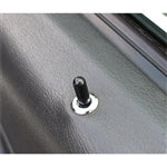 Load image into Gallery viewer, Chrome Mustang Billet Door Lock Bezels (79-04) 1114-01