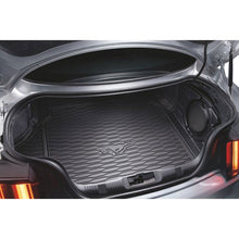Load image into Gallery viewer, Ford OEM Rubber Trunk Mat w/Running Pony Logo 2015 Mustang FR3Z-6111600-BA