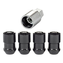 Load image into Gallery viewer, McGard Wheel Lock Nut Set - 4pk. (Cone Seat) 1/2-20 / 3/4 & 13/16 Dual Hex / 1.46in. Length - Black