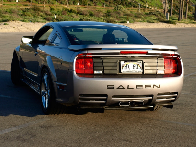 SALEEN Polished Stainless Steel Bumper Inserts