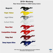 Load image into Gallery viewer, UPR Rear Running Pony Emblem - Color Coded 2015-2017 Mustang FL-EM0005RHRB