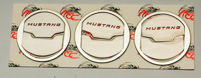 Mustang A/C Vent Trim Kit with Inlay (2015-2016)