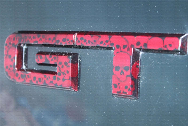 Airbrushed GT Mini Skulls Decklid Panel (2015-2016)