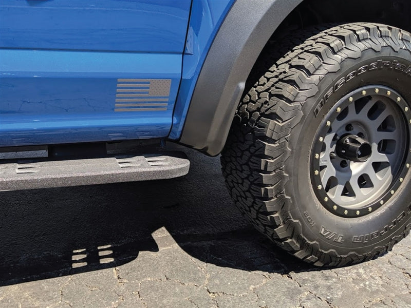 Ford Mustang American Flag Side Body Decal - Pair (15-20)