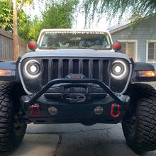 Load image into Gallery viewer, Oracle Oculus Bi-LED Projector Headlights for Jeep JL/Gladiator JT - Matte Black - 5500K