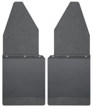 Load image into Gallery viewer, Husky Liners Ford 88-16 F-150/88-99 F-250 12in W Black Top & Weight Kick Back Front Mud Flaps
