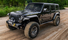 Load image into Gallery viewer, Bushwacker 18-21 Jeep Wrangler JL (2-Door & 4-Door) Flat Style Flares 4pc - Black