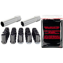 Load image into Gallery viewer, McGard SplineDrive Tuner 5 Lug Install Kit w/Locks & Tool (Cone) M12X1.5 / 13/16 Hex - Blk