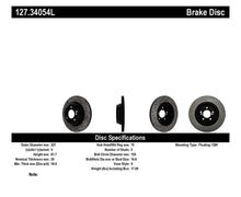 Load image into Gallery viewer, StopTech 00-03 BMW M5 (E39) Slotted & Drilled Left Rear Rotor