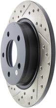 Load image into Gallery viewer, StopTech 04-10 Mazda3 Slotted & Drilled Right Rear Rotor