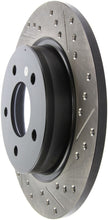 Load image into Gallery viewer, StopTech 04-10 Mazda3 Slotted & Drilled Left Rear Rotor