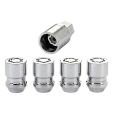 Load image into Gallery viewer, McGard Wheel Lock Nut Set - 4pk. (Cone Seat) M12X1.5 / 19mm & 21mm Dual Hex / 1.28in. L - Chrome