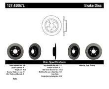 Load image into Gallery viewer, StopTech 04-10 Mazda3 Slotted & Drilled Left Rear Rotor