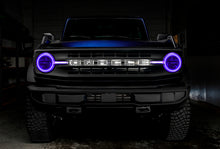 Load image into Gallery viewer, Oracle 21-22 Ford Bronco Headlight Halo Kit w/DRL Bar - Base Headlights ColorSHIFT -w/Simple Control