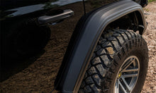 Load image into Gallery viewer, Bushwacker 18-21 Jeep Wrangler JL (2-Door & 4-Door) Flat Style Flares 4pc - Black