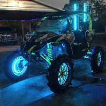 Load image into Gallery viewer, Oracle LED Illuminated Wheel Rings for UTV/ATV &amp; SXS Vehicles - ColorSHIFT w/o Controller