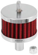 Load image into Gallery viewer, K&amp;N Steel Base Crankcase Vent Filter 0.5in Vent OD x 2in OD x 1.5in Height