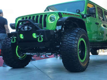 Load image into Gallery viewer, Oracle Jeep Wrangler JL/Gladiator JT LED Surface Mount Fog Light Halo Kit - Green