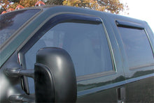 Load image into Gallery viewer, Stampede 1999-2016 Ford F-250 Super Duty Crew Cab Pickup Snap-Inz Sidewind Deflector 4pc - Smoke