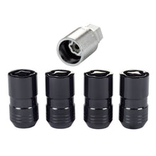 Load image into Gallery viewer, McGard Wheel Lock Nut Set - 4pk. (Cone Seat) M14X1.5 / 21mm & 22mm Dual Hex / 1.639in. L - Black