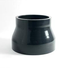 Load image into Gallery viewer, Ticon Industries 4-Ply Black 3.0in to 4.0in Silicone Reducer