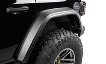 Load image into Gallery viewer, Bushwacker 18-21 Jeep Wrangler JL (2-Door & 4-Door) Flat Style Flares 4pc - Black