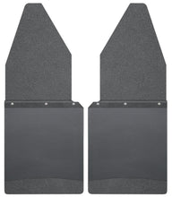Load image into Gallery viewer, Husky Liners Ford 88-16 F-150/88-99 F-250 12in W Black Top & Weight Kick Back Front Mud Flaps