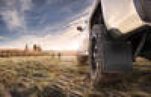 Load image into Gallery viewer, Husky Liners Universal 14in W Stainless Steel Top & Weight Kick Back Mud Flaps