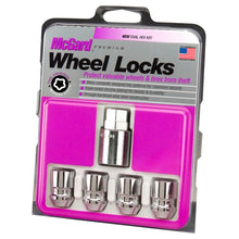 Load image into Gallery viewer, McGard Wheel Lock Nut Set - 4pk. (Cone Seat) M12X1.5 / 19mm & 21mm Dual Hex / 1.28in. L - Chrome