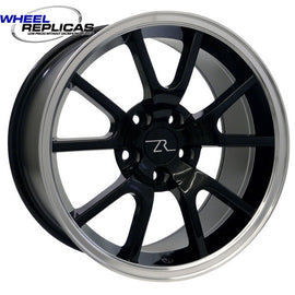 Mustang Black FR500 Wheel 17x9