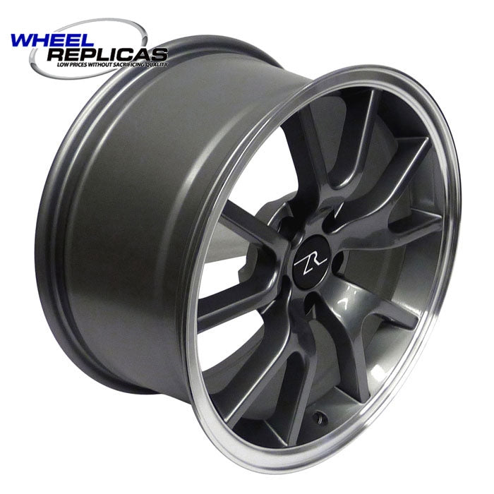 17x9 Anthracite FR500 Wheel (94-04) side view