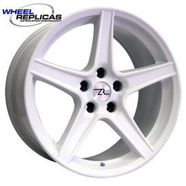 White Saleen Mustang Wheel 18x9