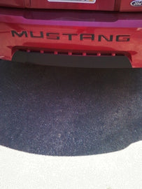 Mustang Vinyl Bumper Insert