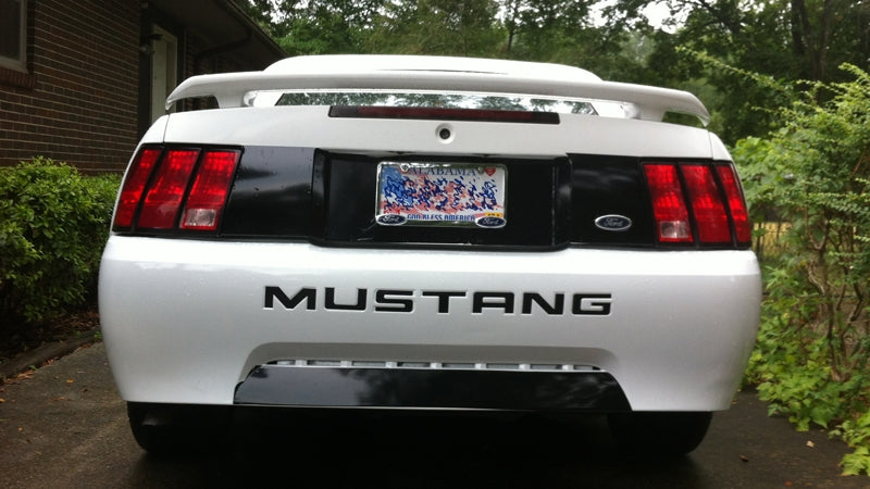 Mustang Vinyl Bumper Insert