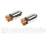 194 Xenon Chrome-Amber Bulbs (Sold in Pairs)