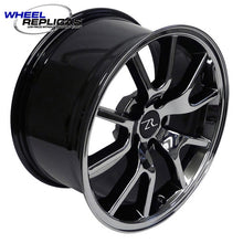 Load image into Gallery viewer, Black Chrome FR500 Mustang Wheels 17x9